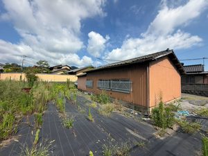 苅田町馬場の倉庫解体工事施工写真